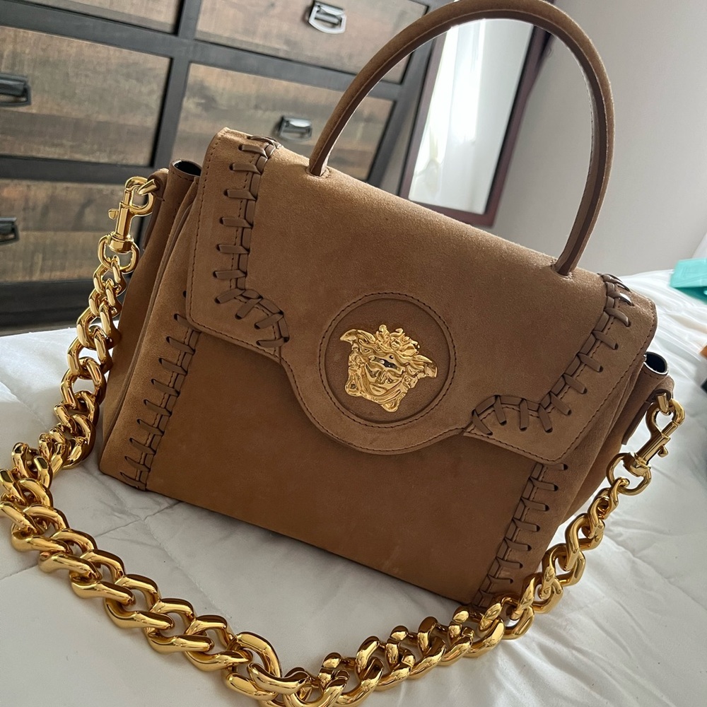 Versace La Medusa top-handle tote bag